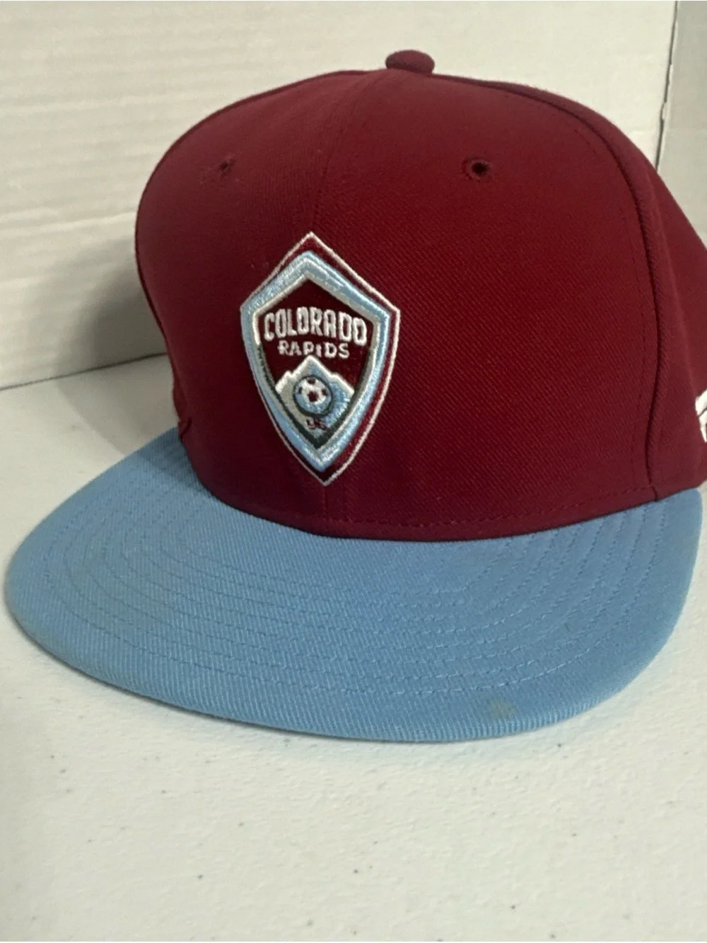 Fanatics Men's Raids Maroon and Light Blue Snapback Hat